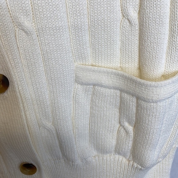 Cable Knit Cadillac Vintage Grandpa Grandma Core Light Academia Sweater Vest - Picture 3 of 10